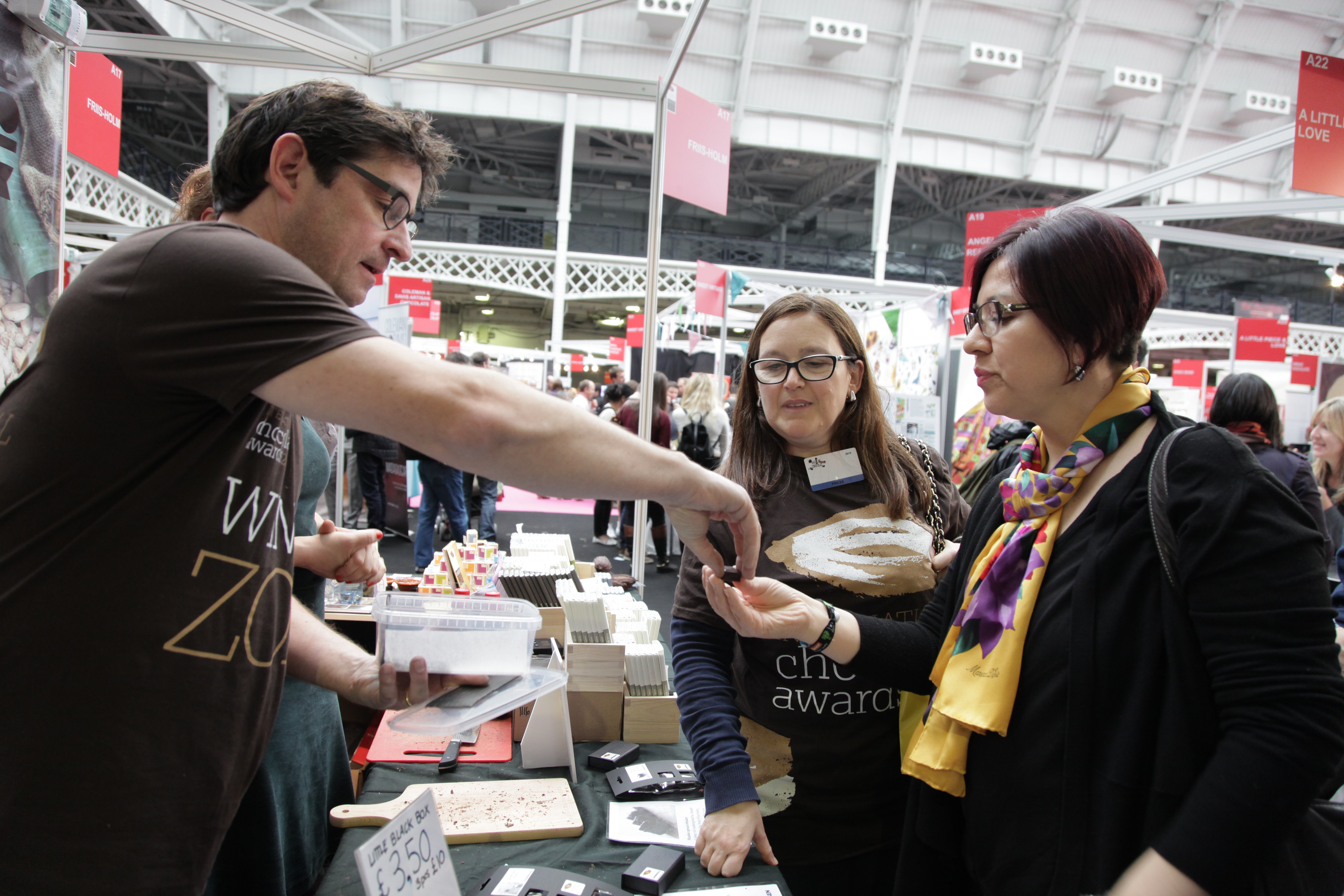 Winners' Village at the Chocolate Show