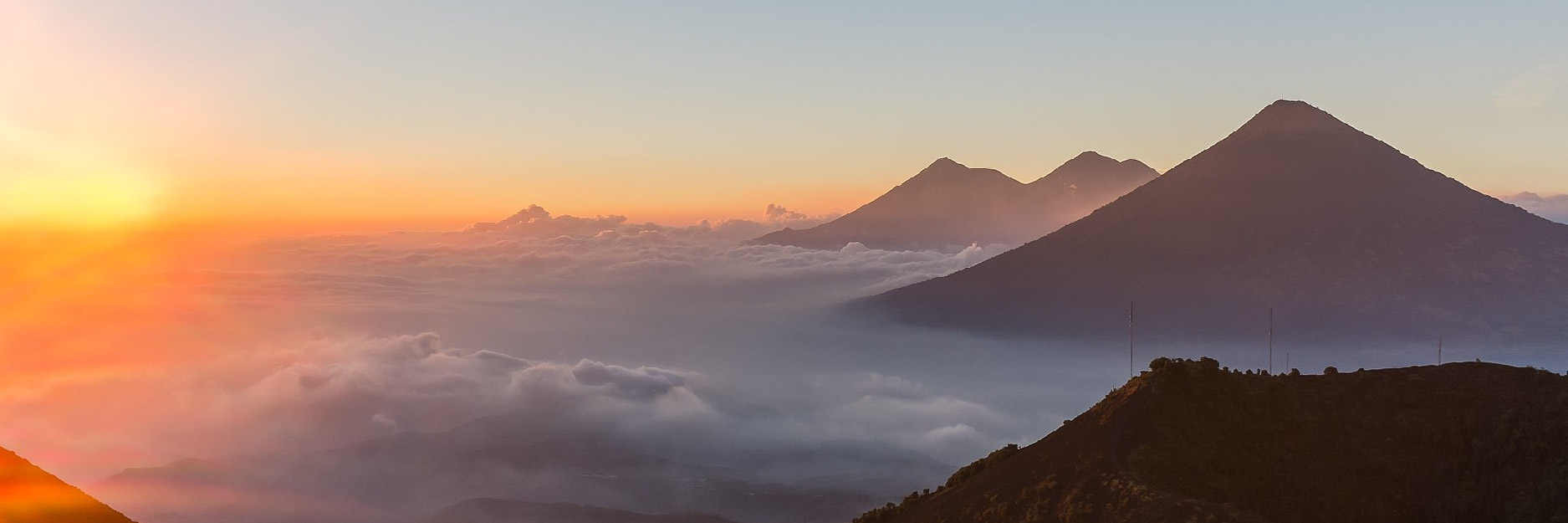 Guatemala Volcano view 2018