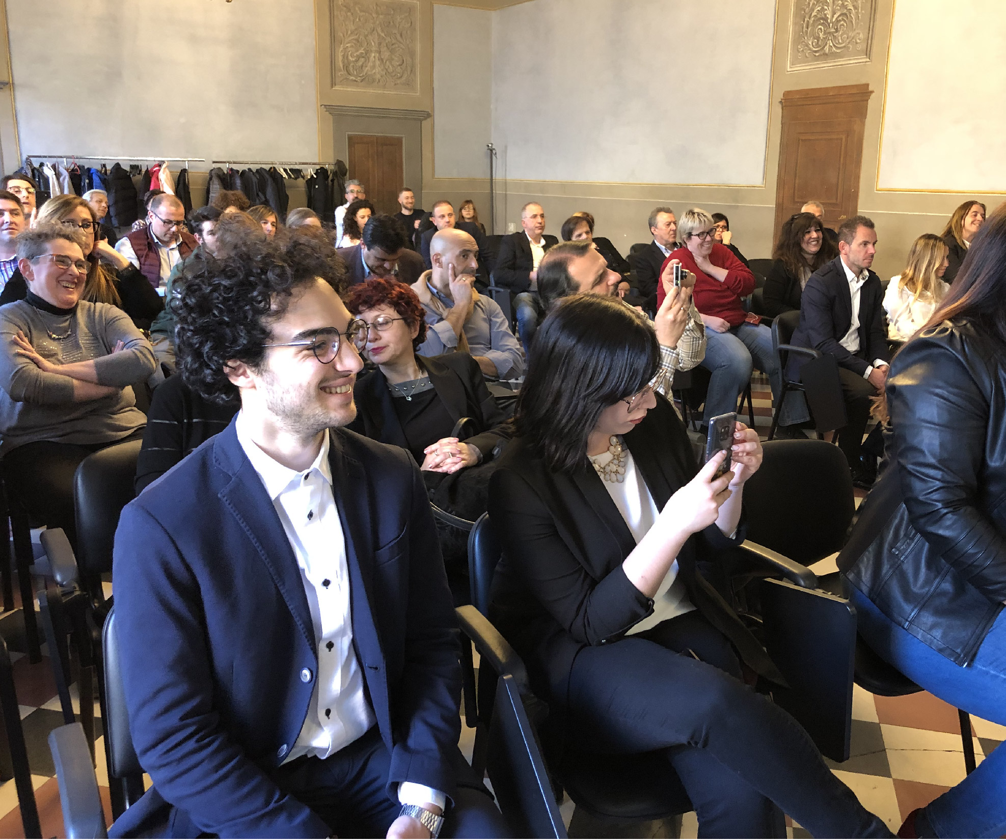 Italianmed and EE 2019 ceremony audience
